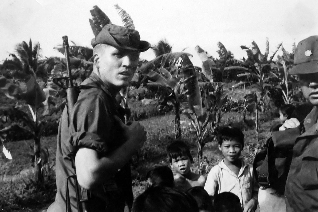 The author in the countryside deep in the Mekong Delta in 1969. (Photo: Hargrove Personal Archives)