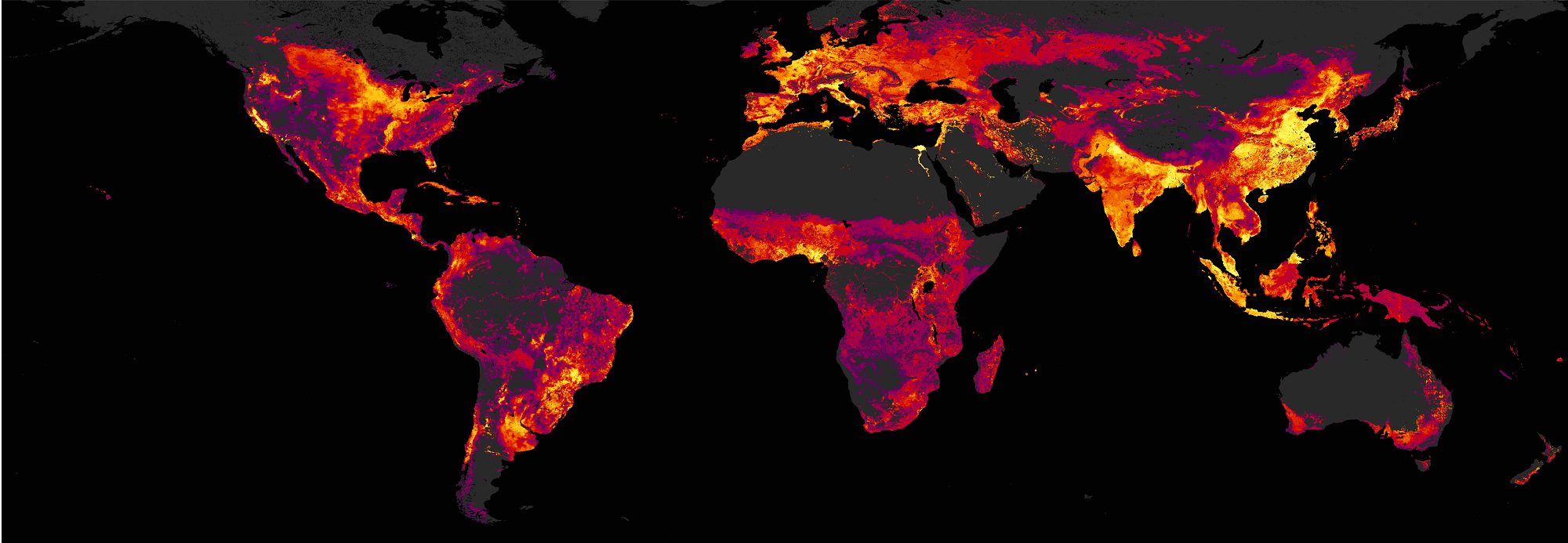 Total value of crop production for 120 crops