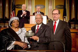 SIR FAZLE Hasan Abed received the World Food Prize in 2015.